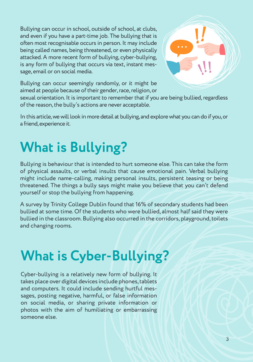 Coping with Cyber Bulling, page 3 of 12